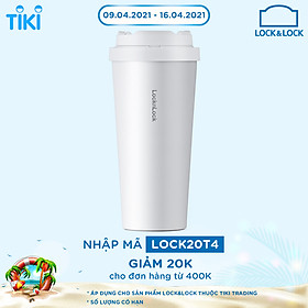 Bình Giữ Nhiệt Lock&Lock Energetic One-Touch Tumbler LHC3249 - 550ML