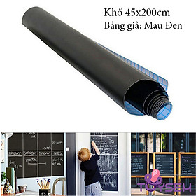 Bảng decal dán tường cho bé học vẽ - Bảng dán tường đa năng kích thước 45 x 200 cm