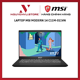 Mua Laptop MSI Modern 14 C11M-011VN (i3-1115G4 | 8GB | 512GB | Intel UHD Graphics | 14′ FHD | Win 11) - Hàng Chính Hãng