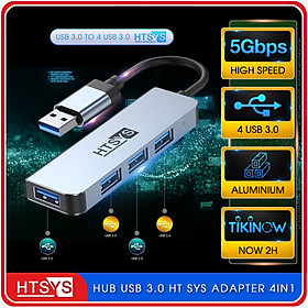 Mua Hub Chuyển Đổi USB Type C HT SYS 4 in 1 To USB 3.0 - Hàng Chính Hãng