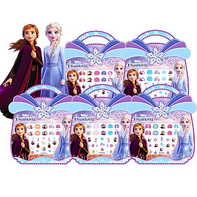 Set dán móng tay cho bé họa tiết hoạt hình 3D mẫu mới đáng yêu tiện lợi không cần dùng nước – J063     