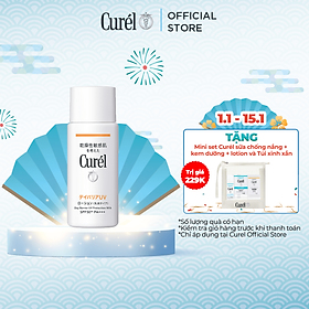 UV sữa chống nắng Curel UV Protection Milk SPF 50+ PA+++ (60ml)