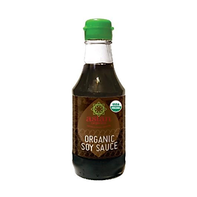 Nước tương đậu nành hữu cơ phong cách Nhật 200ml - Asian Organics