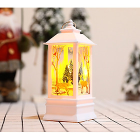 Đèn lồng Giáng Sinh có đèn LED trang trí cây thông hoặc không gian Noel