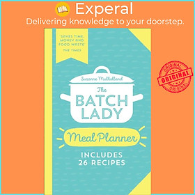 Sách - The Batch Lady Meal Planner by Suzanne Mulholland (UK edition, paperback)