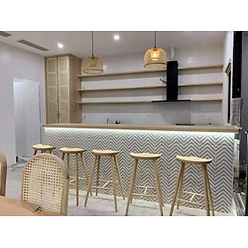 Mua Ghế bàn đảo màu tự nhiên 65cm