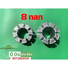 Mua Phụ Kiện Ô Dù- Hoa Ô Chính Tâm Tròn 12nan 10nan 8nan- Các Loại Chất Nhôm Đúc