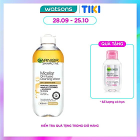 Nước Làm Sạch & Tẩy Trang Garnier Micellar Oil