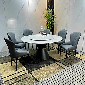 Mua Bộ bàn ăn mặt đá nhập khẩu sang trọng  hiện đại CTL06 Tundo nhiều lựa chọn