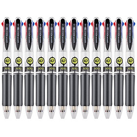 Hộp 12 cây Bút bi 4 ngòi 0.7mm Baoke B48