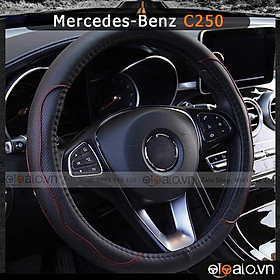 Bọc volang ô tô dành cho xe Mercedes C250 da PU cao cấp - OTOALO