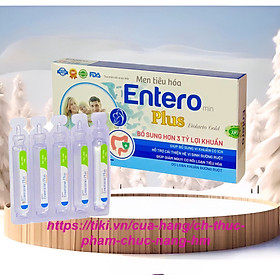 Men vi sinh + Kẽm - Men tiêu hóa Enteromin plus Biolacto Gold -20 ống