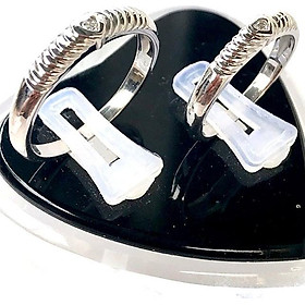 Nhẫn Đôi Bạc ND1042 Mini