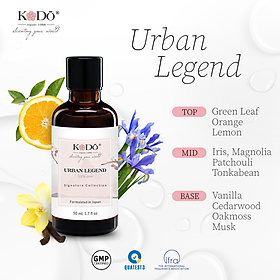 KODO - Urban Legend - Tinh Dầu Nước Hoa Thơm Phòng Nguyên Chất – Signature Collection - 10/50/110ml/500ml