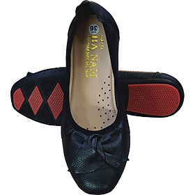 Giày Búp Bê Nữ Da Bò Thật HÀ NAM Cao Cấp BBN2024