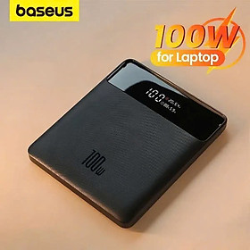 Mua Pin Sạc Dự Phòng Laptop Baseus Blade High Power Digital Display Quick Charge Power Bank 20000mAh 100W (Sạc siêu nhanh  4 cổng sạc Cx2 + USBx2  kèm cáp C to C  New Upgrade Version) hàng chính hãng