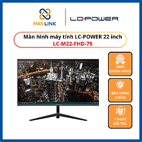 Mua Màn hình máy tính LC-POWER 22 inch LC-M22-FHD-75 Hàng chính hãng