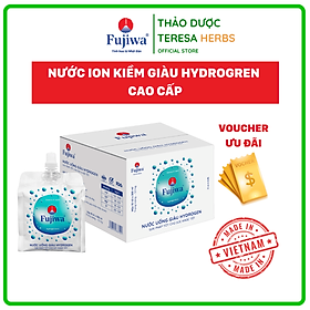 Nước Uống Giàu Hydrogen Fujiwa - Hộp 10 túi - Túi 300ml