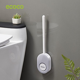 Mua Cọ Nhà Vệ Sinh E2204 Có Giá Đỡ - Cọ Bồn Cầu ToiLet Chất Liệu Silicon Mẫu Mới Dán tường