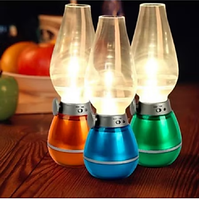 Đèn dầu điện cảm ứng thổi bật thổi tắt hàng đẹp 