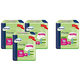 Combo 3 Gói Tã Quần Người Lớn Tena Value Size M M10 (10 Miếng) + Tặng 1 gói Tena cùng loại