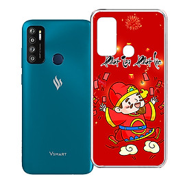 Ốp Lưng Điện Thoại VSMART LIVE 4 - Silicone Dẻo - 01316 - Mẫu Thần Tài, Tài Lộc May Mắn - Hàng Chính Hãng