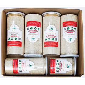 Gạo Japonica hạt giống của Nhật Bản, Gạo Nhật Bản  OrSaFarm 500gram, 800gram, hộp quà 4kg, hộp quà 4.5kg, 5kg, 10kgs