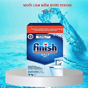 Muối rửa chén Finish Dishwasher Salt 1,5kg PTT017383