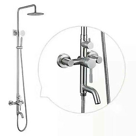 Mua Sen cây tắm nóng lạnh inox 304