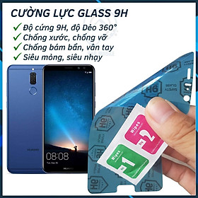 Dán cường lực dẻo nano mặt trước sau dành cho Huawei Nova 2i