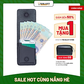 Ví Bóp Nam Nữ Nhỏ Gọn Da Bò Handmade Galaxy Sports GVU06