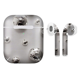 Mua Miếng dán skin chống bẩn cho tai nghe AirPods in hình Họa tiết - HTx022 (bản không dây 1 và 2)