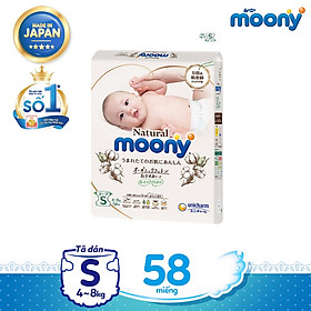 Tã dán cao cấp Moony Natural đủ size