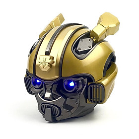 Loa Bluetooth GUTEK Siêu Bass Bumblebee Transformer, Mắt Có Đèn Led Xanh