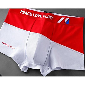 Boxer / Quần Lót Đùi Nam Cotton PEACE LOVE FLIRT Xuất Đông Âu . Hàng Loại Đẹp