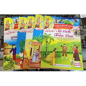 Combo 5 cuốn truyện cổ tích việt nam ( song ngữ việt - anh)