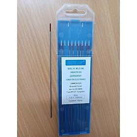 Mua Kim hàn tig Berlin hàn inox đầu đỏ 1.6 - 2.0 - 2.4*150mm( vỉ 10 cái)