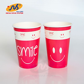 Ly giấy 16oz/472ml - lốc 50 ly giấy có họa tiết