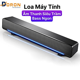 Loa Máy Tính Để Bàn, Âm Thanh Siêu Trầm, Dành Cho Học Online, Nghe Nhạc, Xem Phim - Hàng Chính Hãng