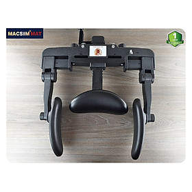 Gối tựa đầu ô tô cao cấp nhãn hiệu Macsim mã CHP02B màu đen. mầu nâu, mầu be ( không gồm giá đỡ điện thoại)