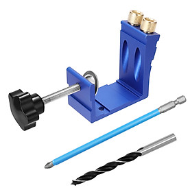 Woodworking Oblique Hole Locator 15 ° Drilling Positioner Inclined Hole Digging Hole Opener Drill Locator Making
