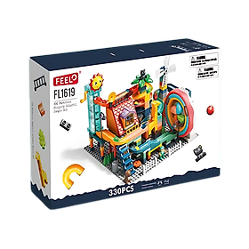 FEELO - 1619 - Lắp Ráp Ngôi nhà rừng trượt vui nhộn (330 Chi Tiết)