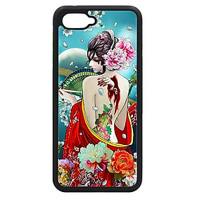 Ốp in cho Oppo Realme C1 CÔ GÁI LX 2 - Hàng chính hãng