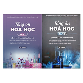 Sách - Combo Tổng ôn Hóa học - Tập 1 + 2 (Moon)