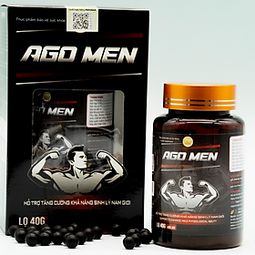 Ago Men - hỗ trợ bổ thận, tăng cường sinh lý nam giới, chậm mãn dục nam 50