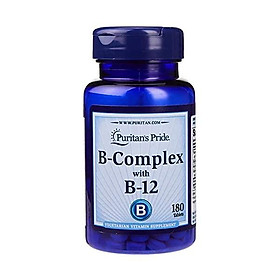 Puritans Pride Vitamin B-Complex and Vitamin B-12, 180 Count