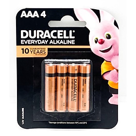 Vỉ 2 VPin AA , Pin AAA DURACELL 1,5V Siêu Bền - Hàng chính hãng - 4 pin AAA  cỡ nhỏ