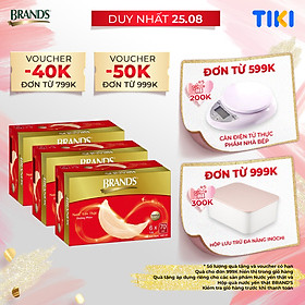 Combo 3 nước yến thật brand's đường phèn