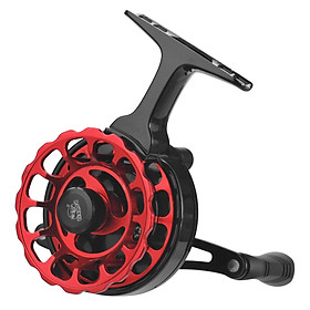 Fly Fishing Reel Wheel with High Foot Fishing Reels Aluminum Alloy Fishing Reel for Ice-fishing Raft Fishing