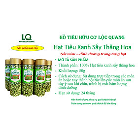 Hạt tiêu xanh sấy thăng hoa